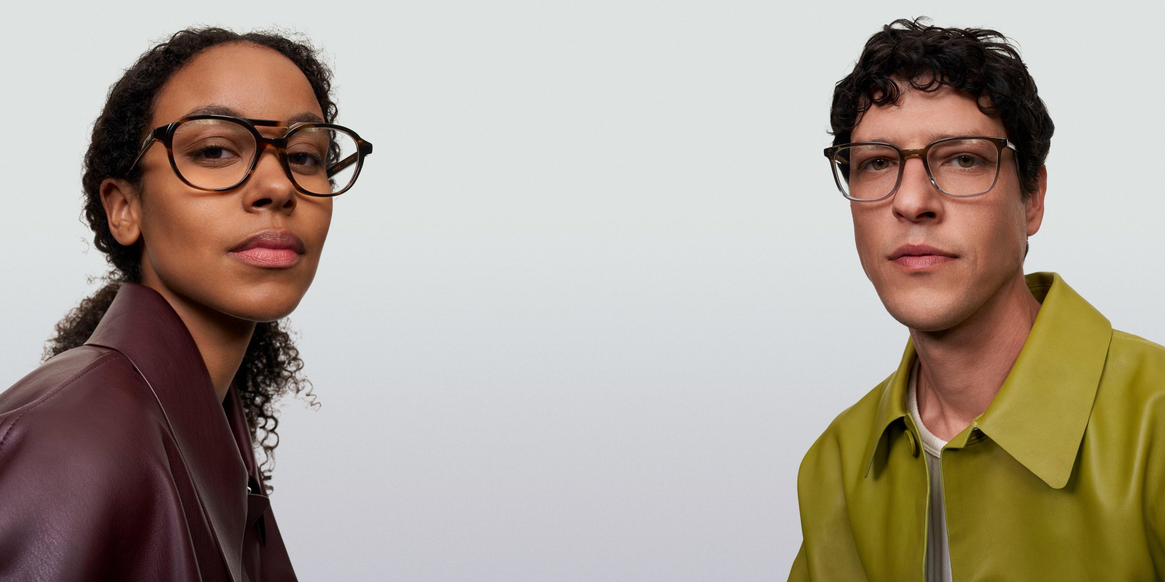 Female and Male model with Opticals Desktop