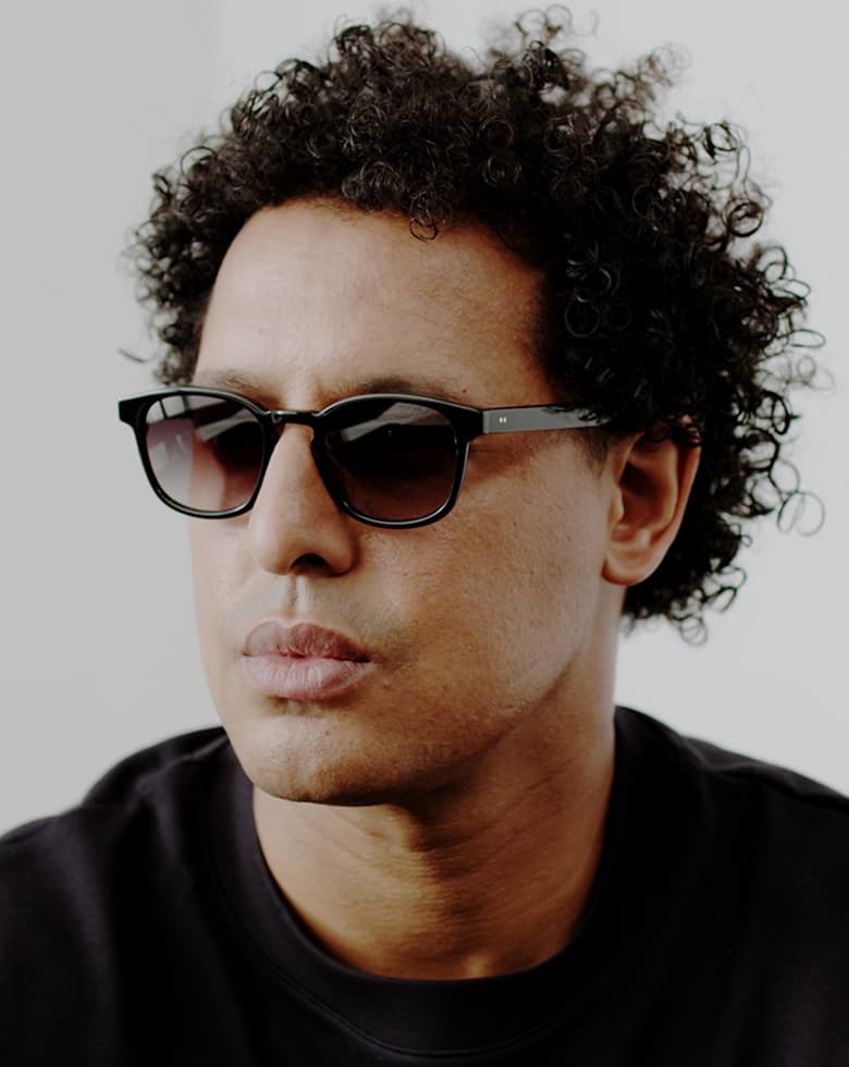 Mounir wearing Alfred