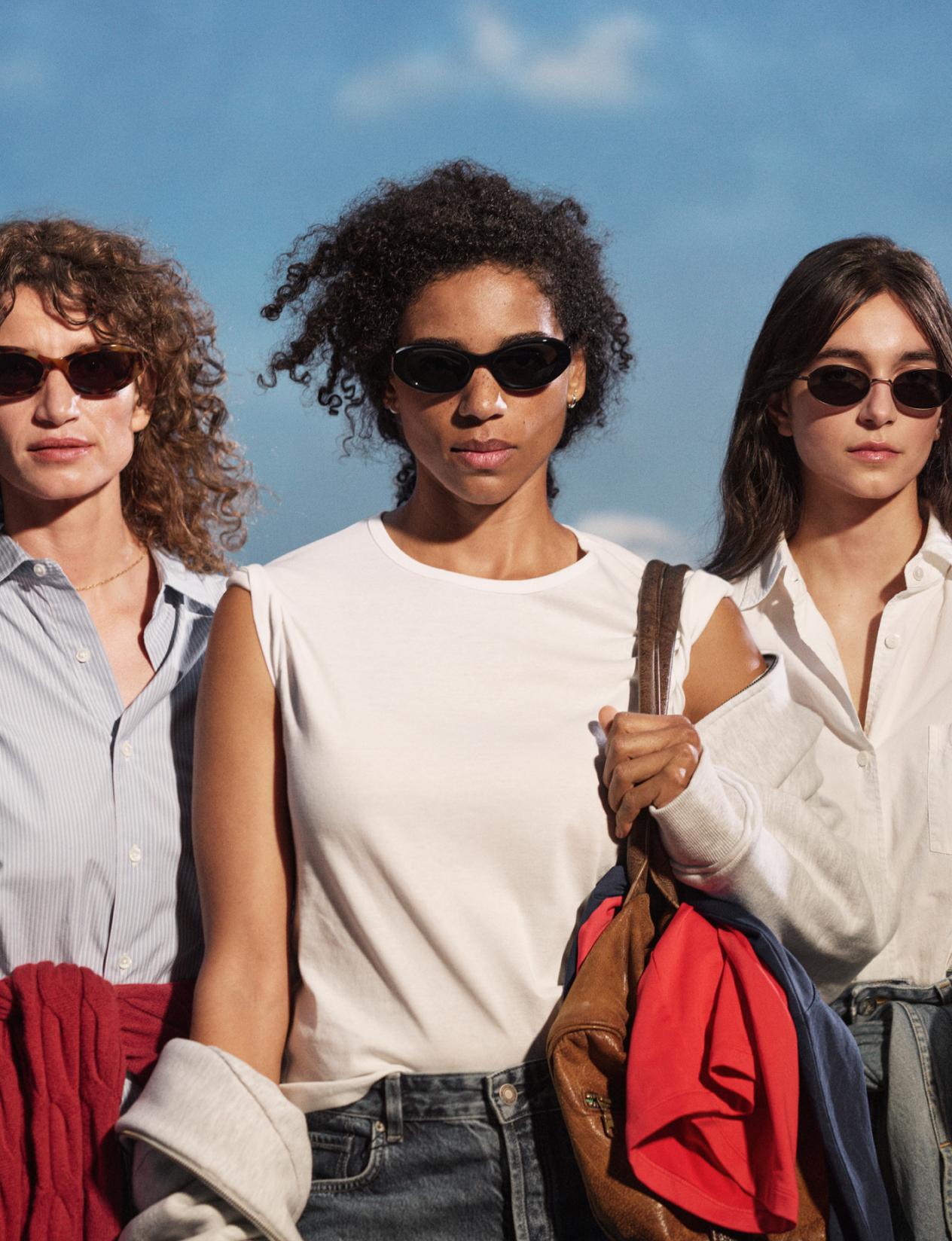 PCP Three females in sunglasses