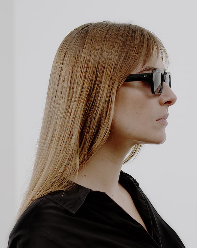 Grace wearing Anderson